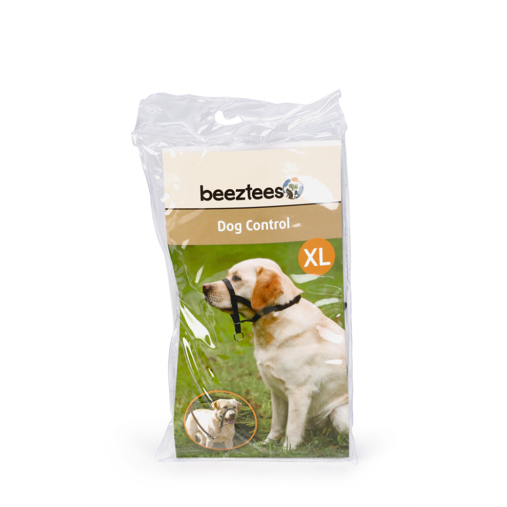Beeztees Baş Kontrollü Köpek Eğitim Tasması 50-69cm (Siyah)
