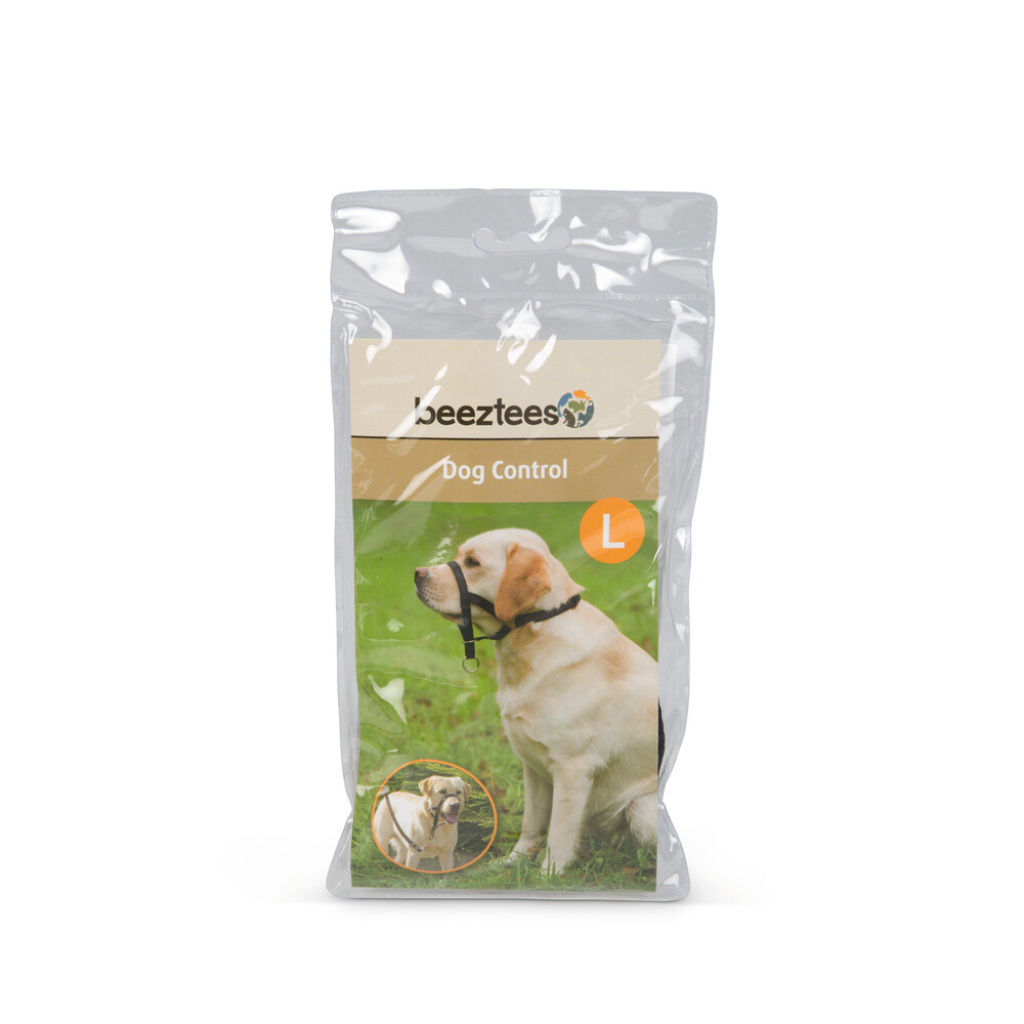 Beeztees Baş Kontrollü Köpek Eğitim Tasması 48x60cm (Siyah)