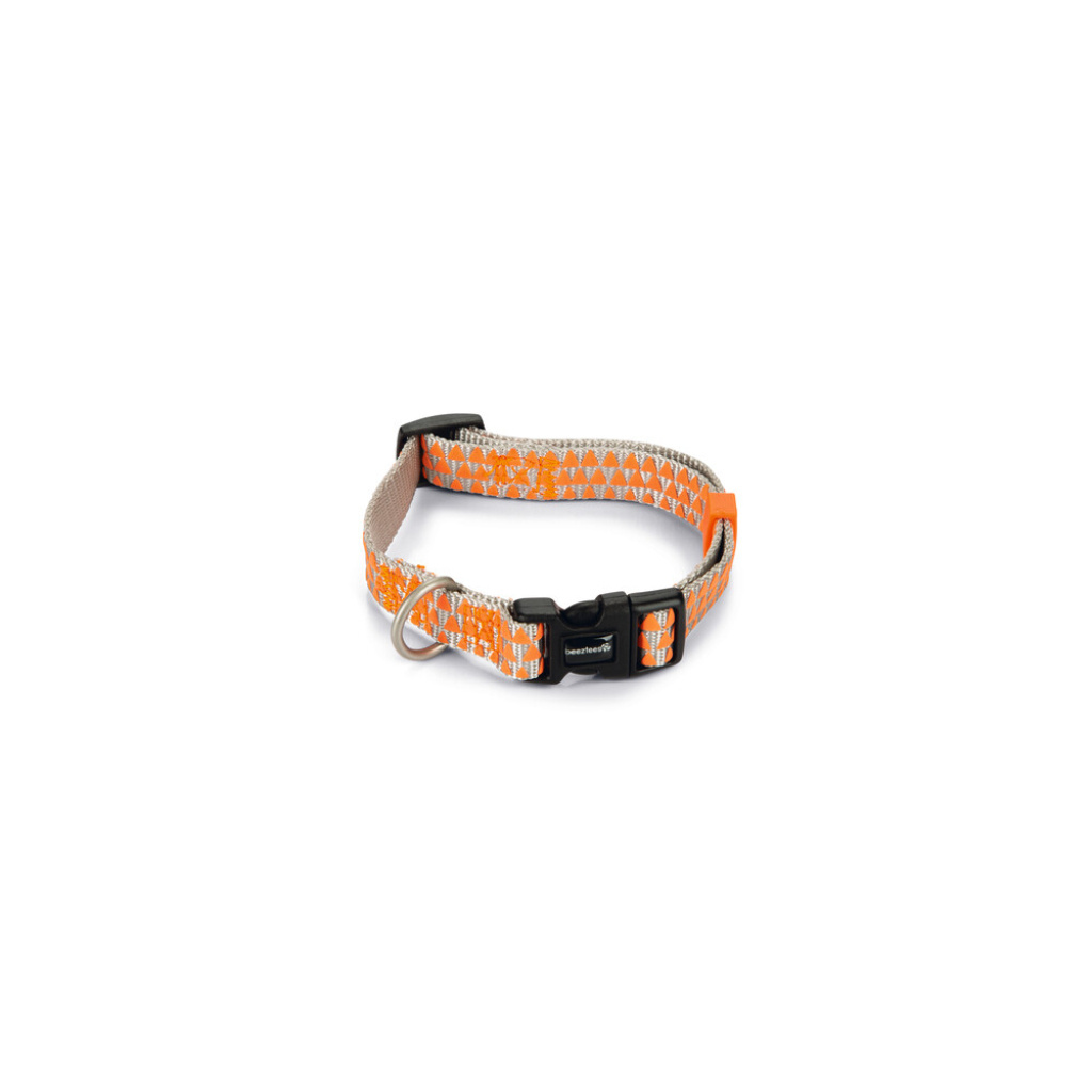 Beeztees Triangle Köpek Boyun Tasması 26-40cm (Turuncu)