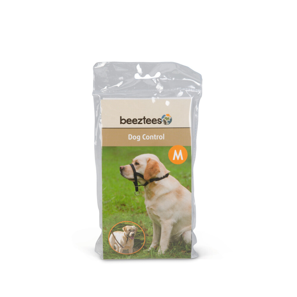 Beeztees Baş Kontrollü Köpek Eğitim Tasması 41x53cm (Siyah)