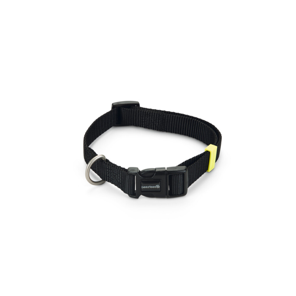 Beeztees Uni Köpek Boyun Tasması 35-50cm (Siyah)
