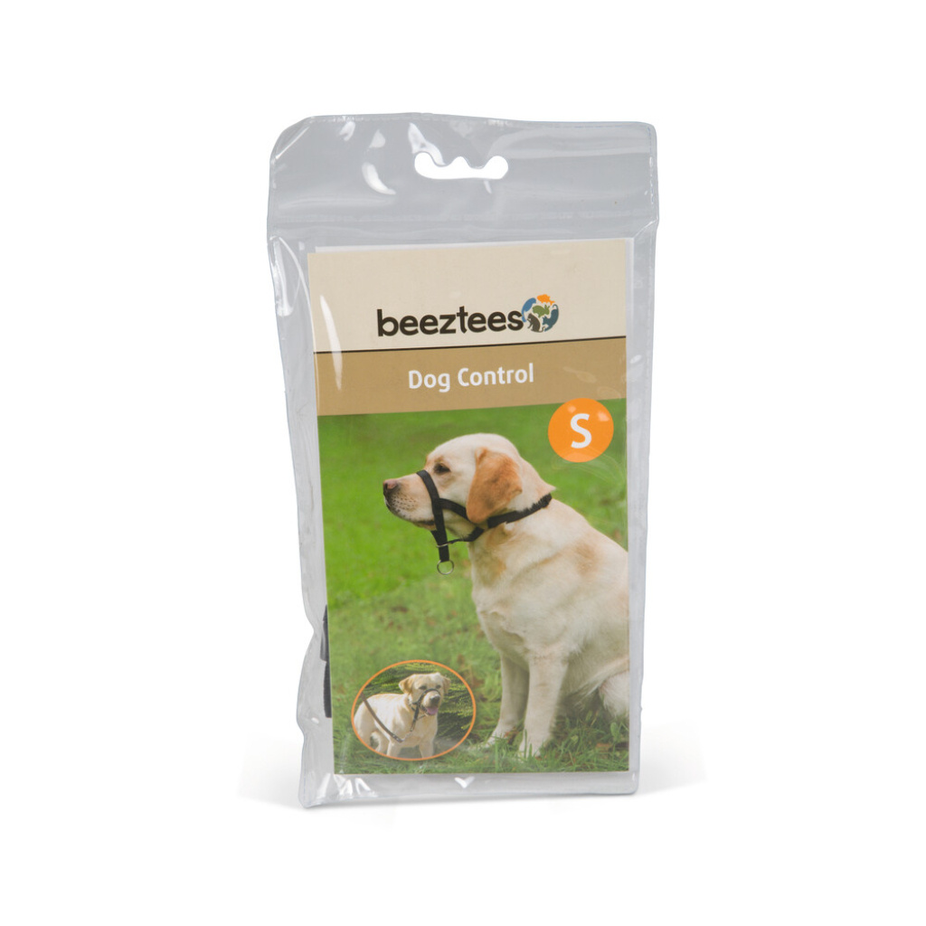 Beeztees Baş Kontrollü Köpek Eğitim Tasması 34-43cm (Siyah)