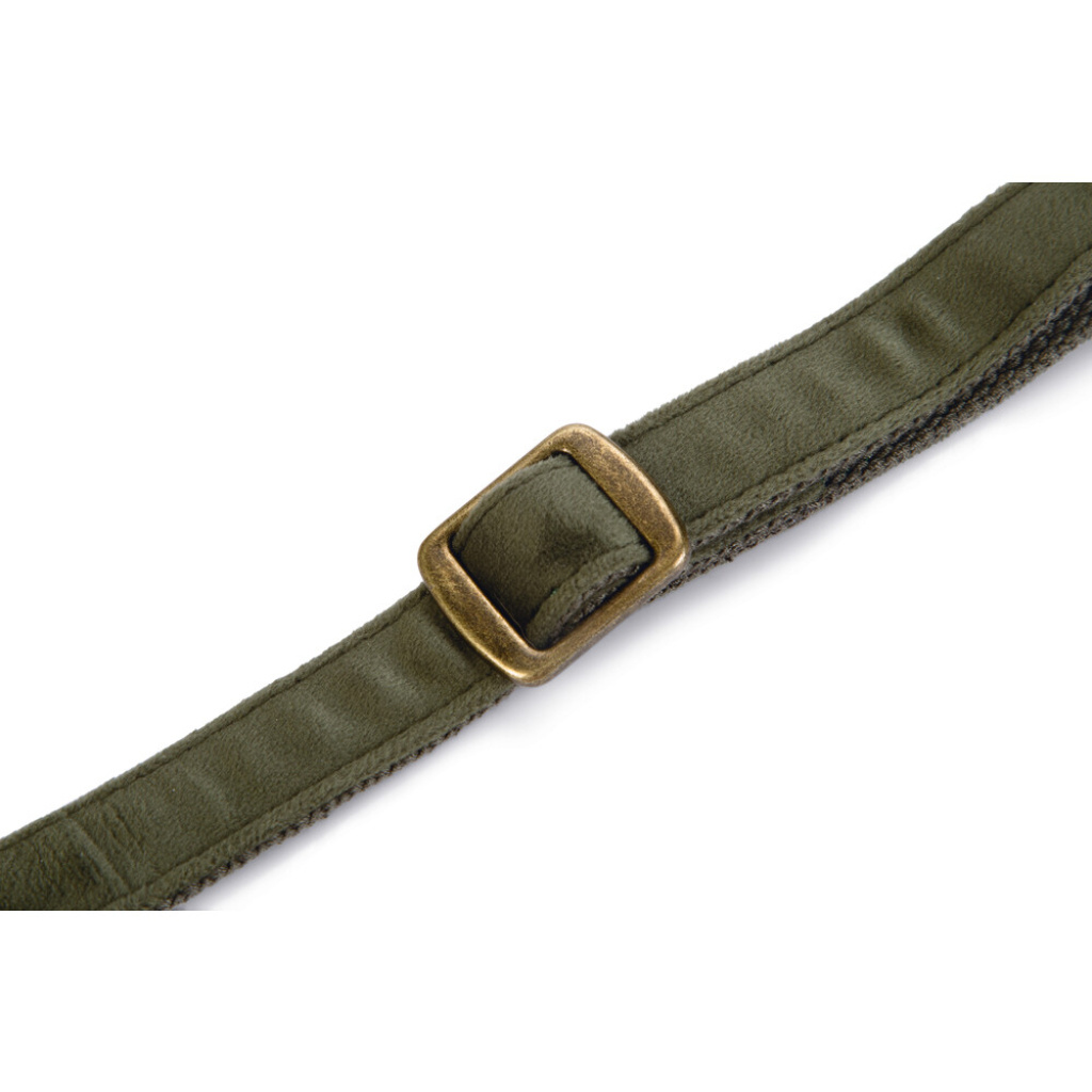 Beeztees Dbl Velura Kadife Köpek Boyun Tasması 48-70cm (Yeşil)