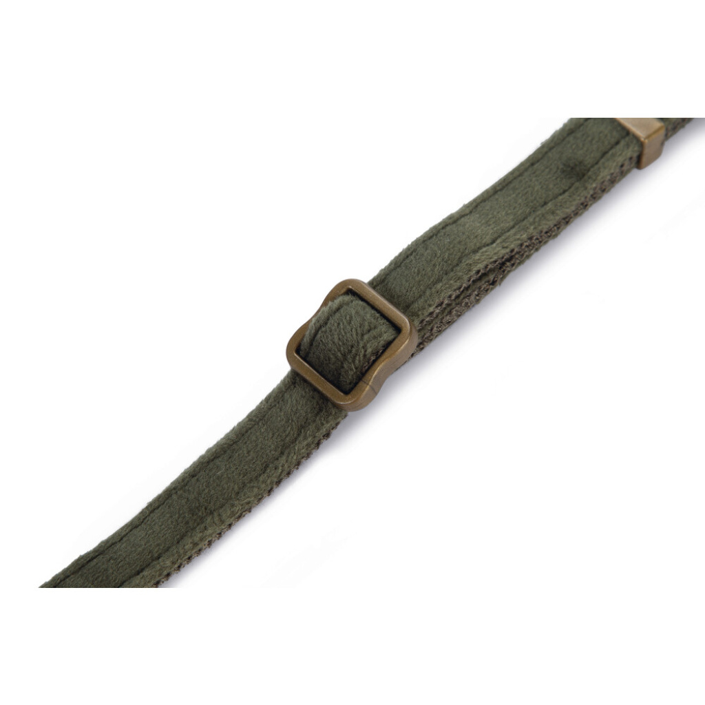 Beeztees Dbl Velura Kadife Köpek Boyun Tasması 20-30cm (Haki)