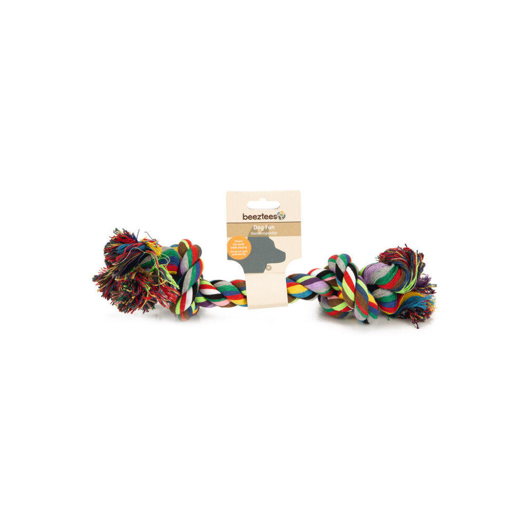 Beeztees Çift Düğümlü Diş İpi Köpek Oyuncağı 38x8x8cm