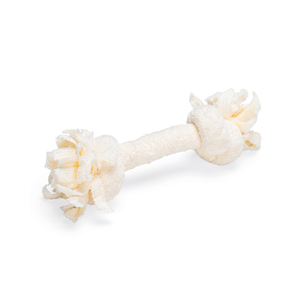 Beeztees Peluş Çift Düğümlü Diş İpi Yavru Köpek Oyuncağı 20x6x4,5cm (Pembe)