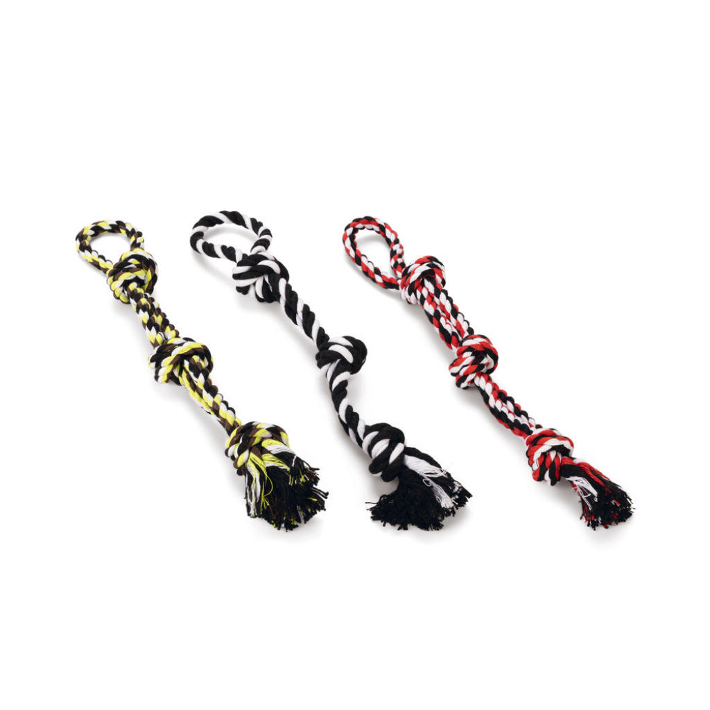Beeztees Bino Tutamaçlı Üç Düğümlü Diş İpi Köpek Oyuncağı 40cm