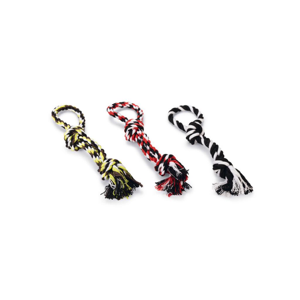 Beeztees Bino Tutamaçlı Çift Düğümlü Diş İpi Köpek Oyuncağı 70gr