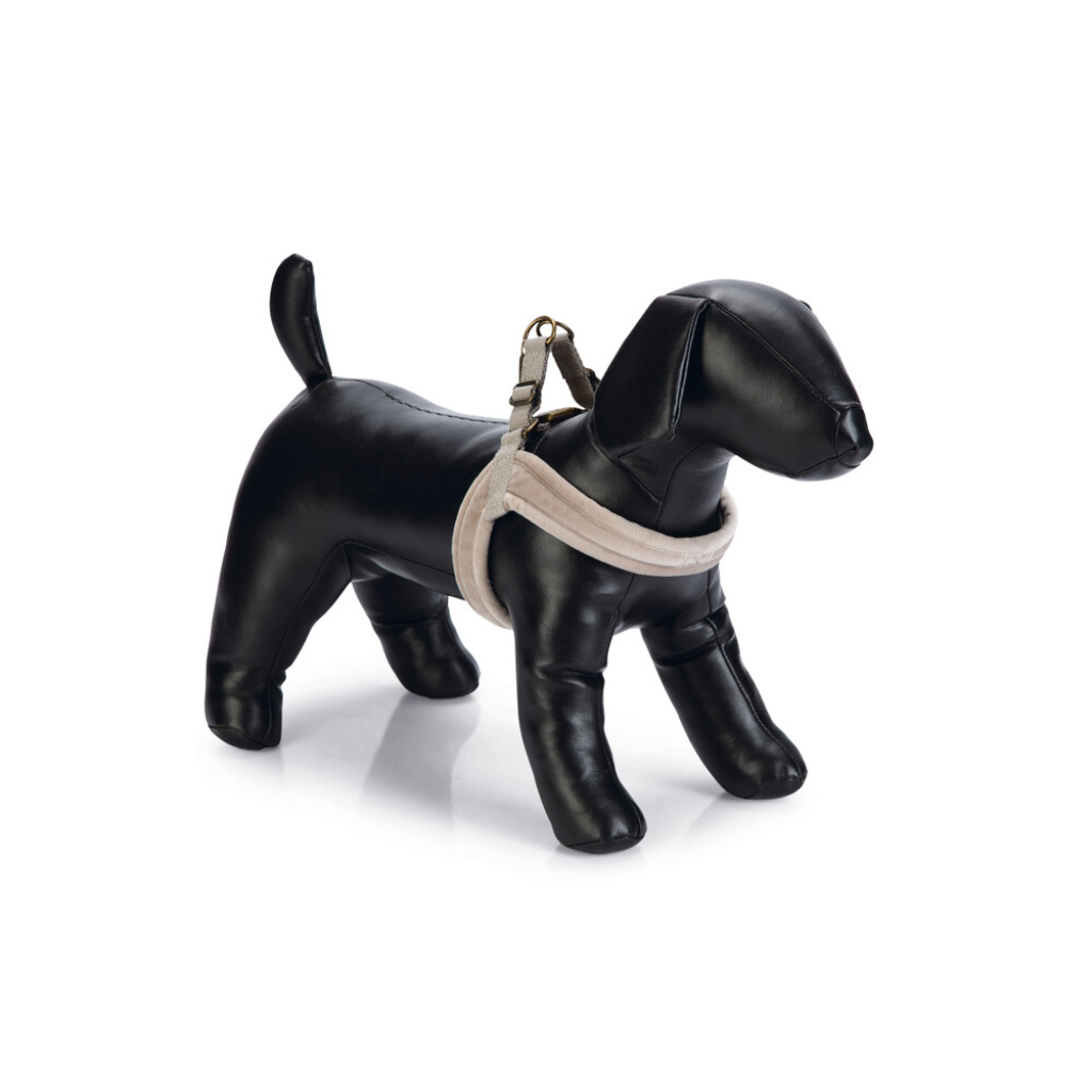 Beeztees Dbl Lotte Köpek Göğüs Tasması 52cm (Gri)