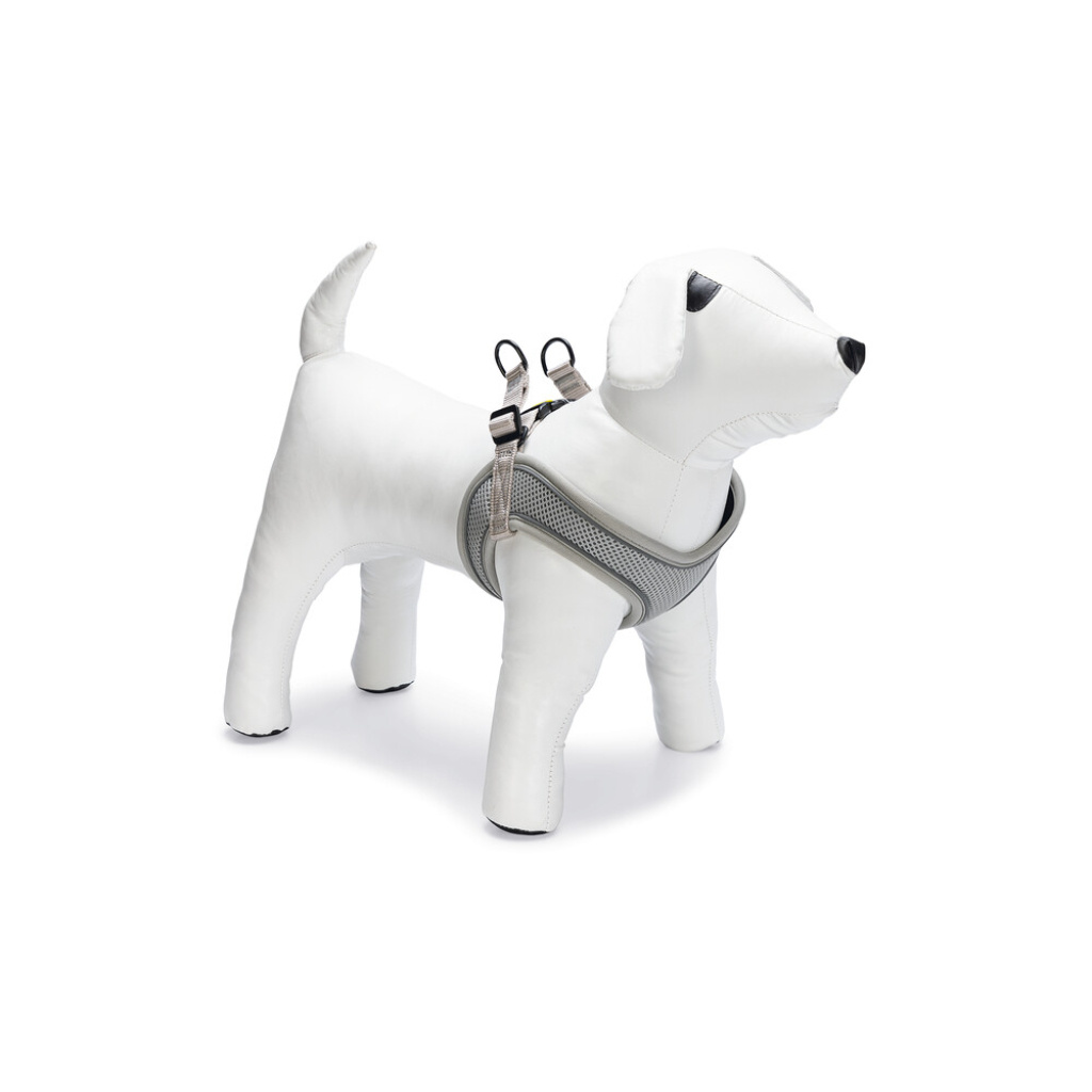 Beeztees Neopren Köpek Göğüs Tasması 41-46cm (Gri)