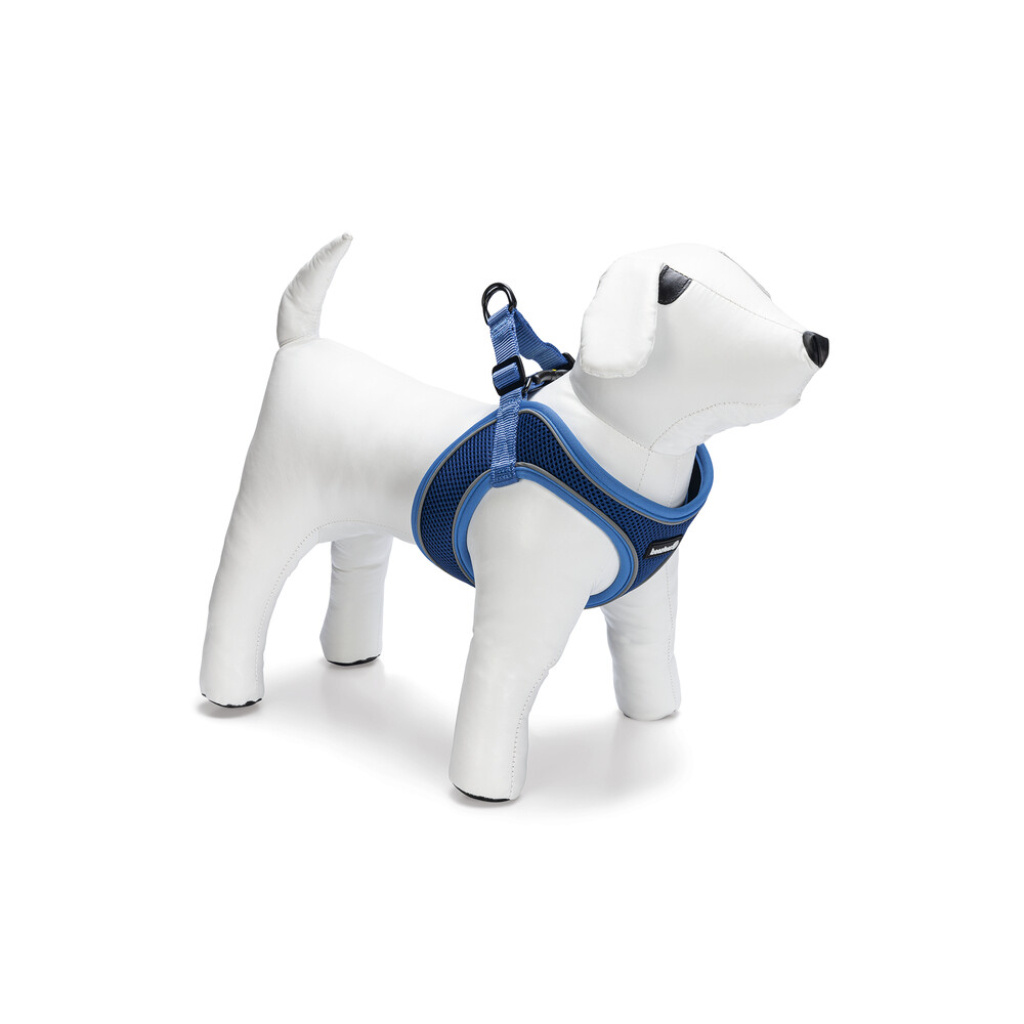 Beeztees Neopren Köpek Göğüs Tasması 41-46cm (Mavi)