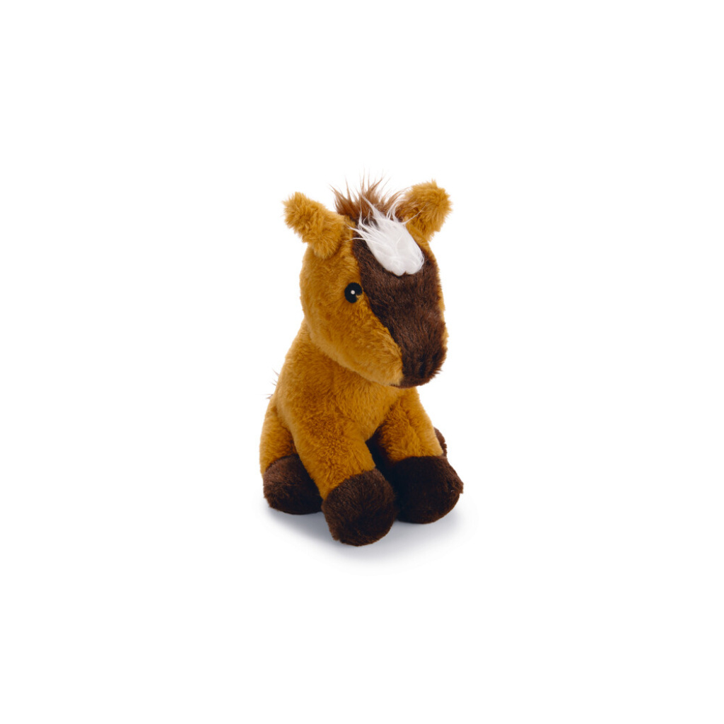 Beeztees Arona Peluş At Köpek Oyuncağı 25x19x18cm (Kahverengi)