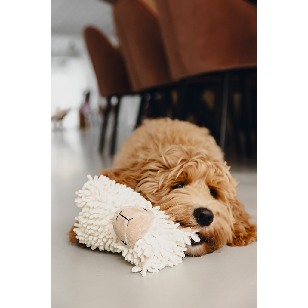 Beeztees Jovi Peluş Koyun Köpek Oyuncağı 26x6x21cm (Beyaz)