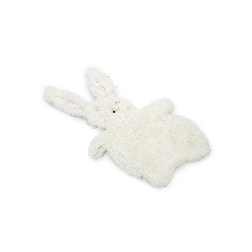 Beeztees Ninjo Peluş Tavşan Yavru Köpek Oyuncağı 40x22x5cm (Beyaz)