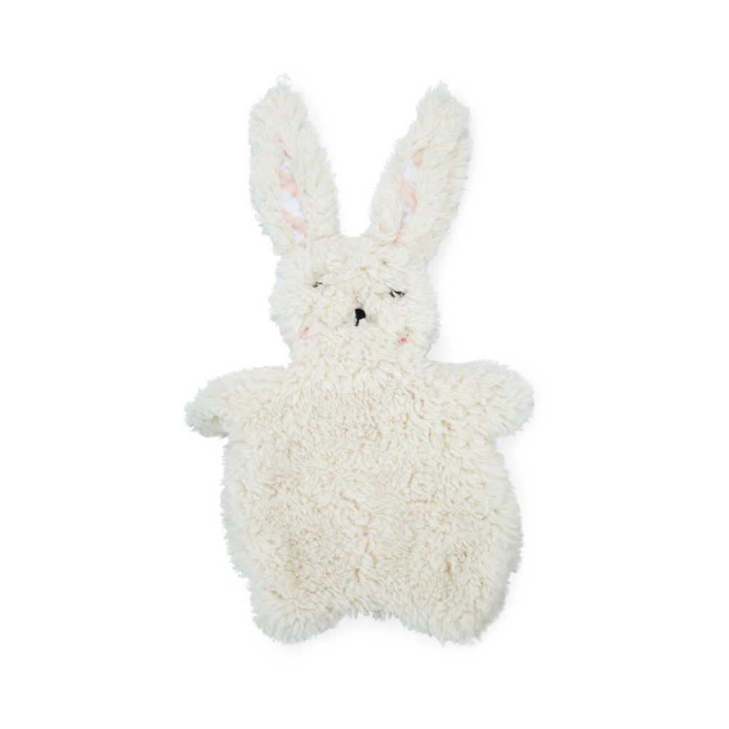 Beeztees Ninjo Peluş Tavşan Yavru Köpek Oyuncağı 40x22x5cm (Beyaz)
