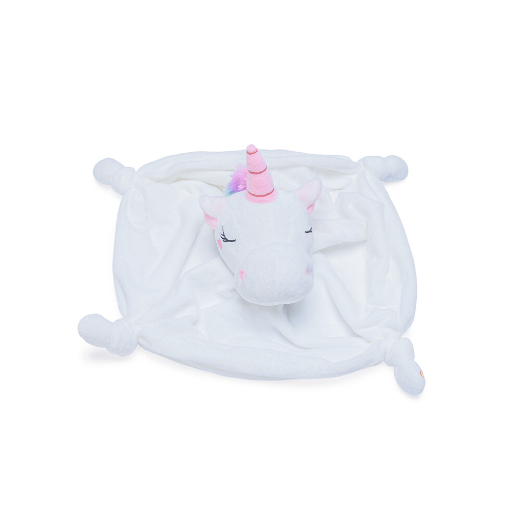 Beeztees Peluş Unicorn Yavru Köpek Oyuncağı 33x25x14cm (Beyaz)