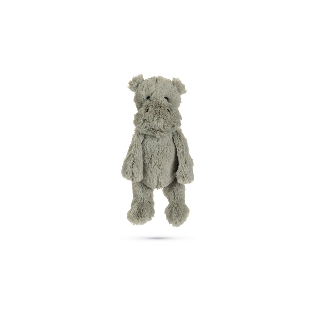 Beeztees Hippo Quin Peluş Köpek Oyuncağı 40x20x13cm (Gri)