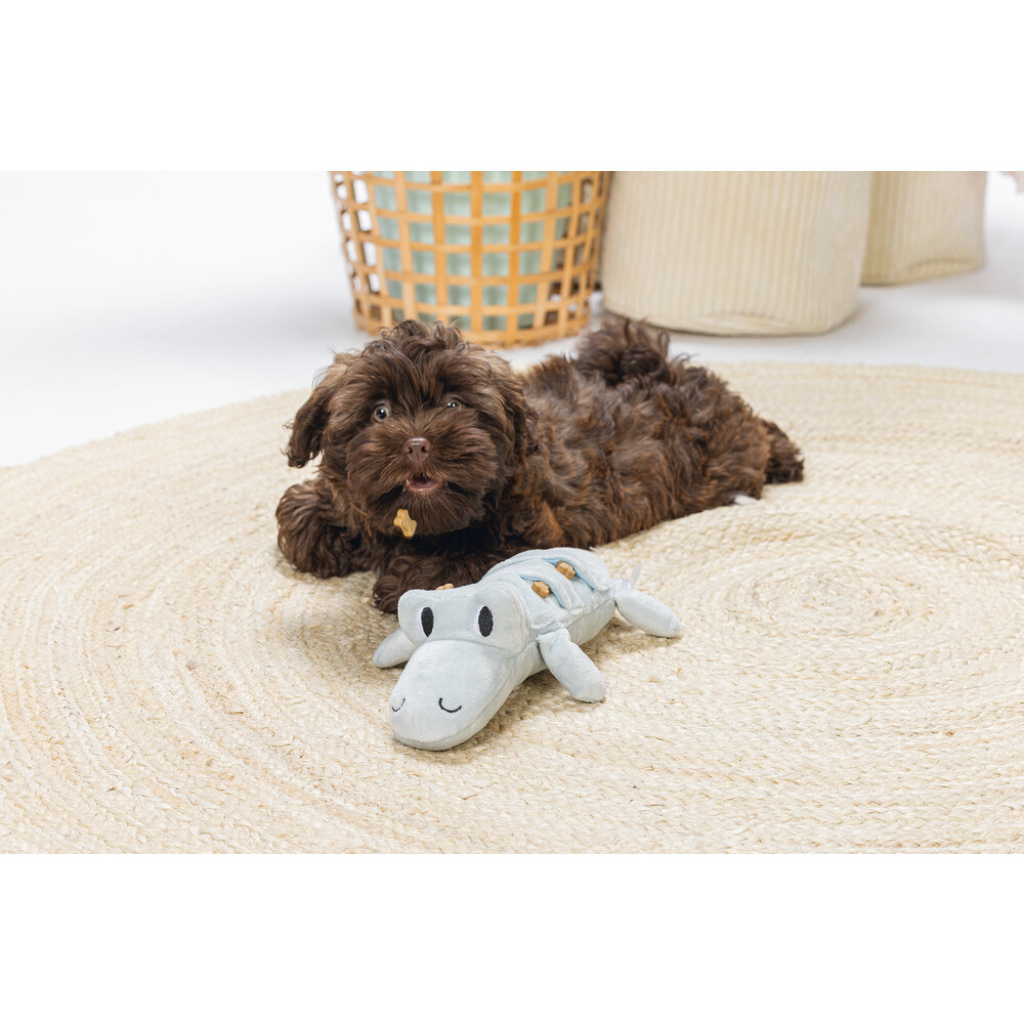 Beeztees Peluş Krokodil Yavru Köpek Oyuncağı 32x18x8cm (Yeşil)