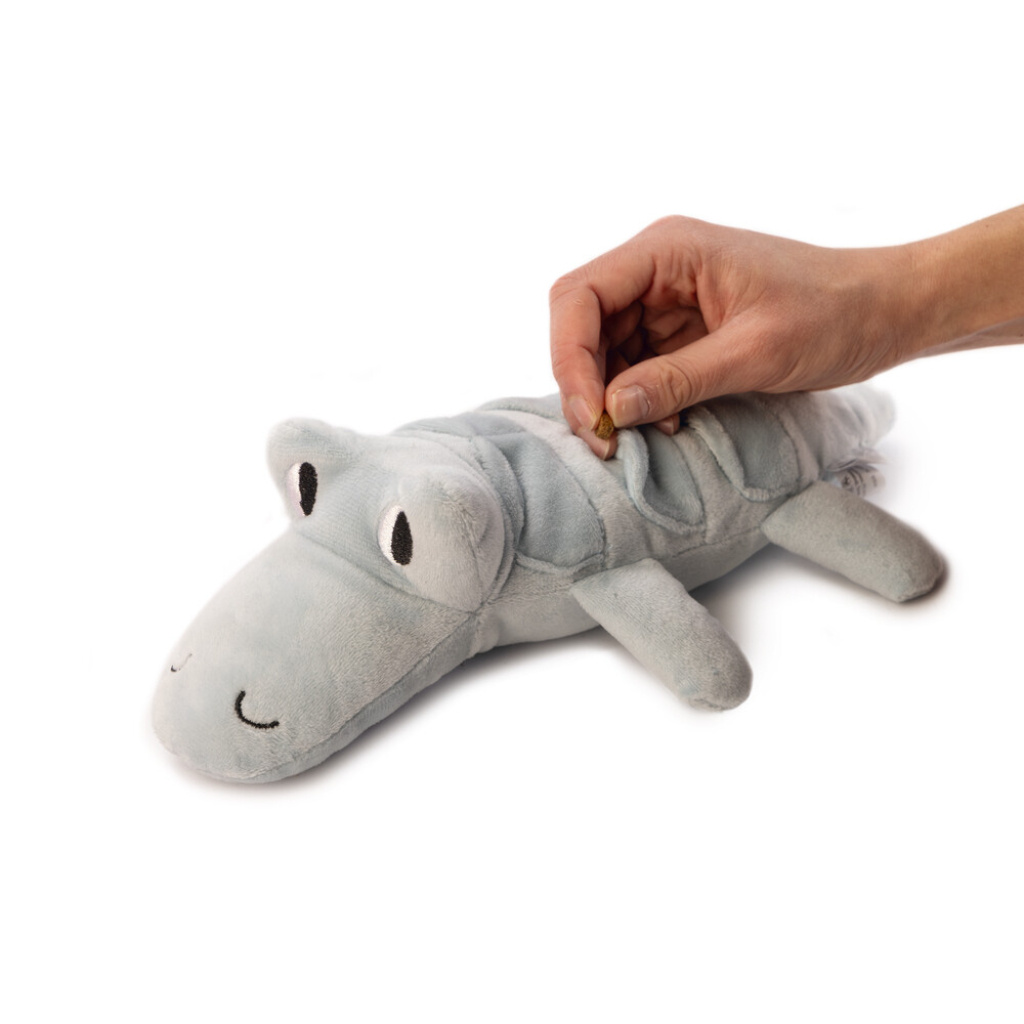 Beeztees Peluş Krokodil Yavru Köpek Oyuncağı 32x18x8cm (Yeşil)