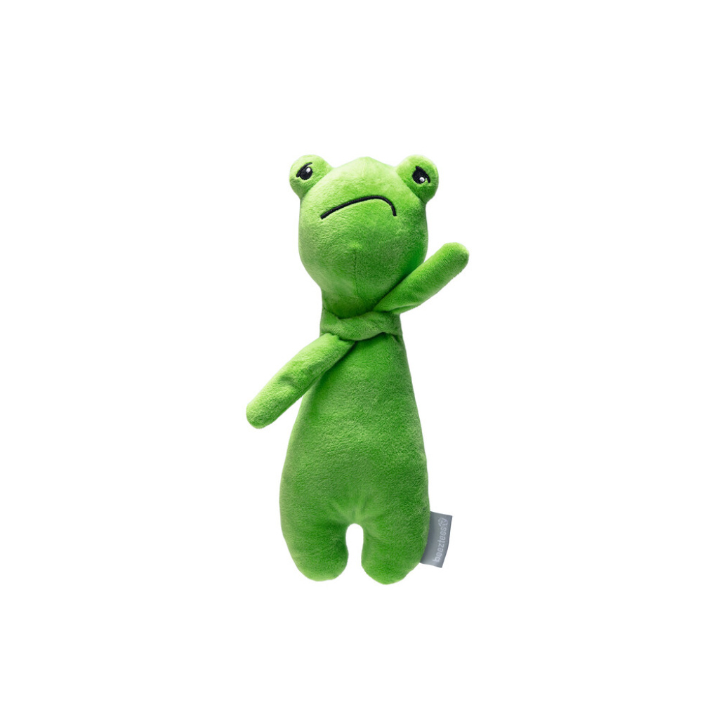 Beeztees Froggy Peluş Kurbağa Köpek Oyuncağı 30x11,5x7,5cm (Yeşil)