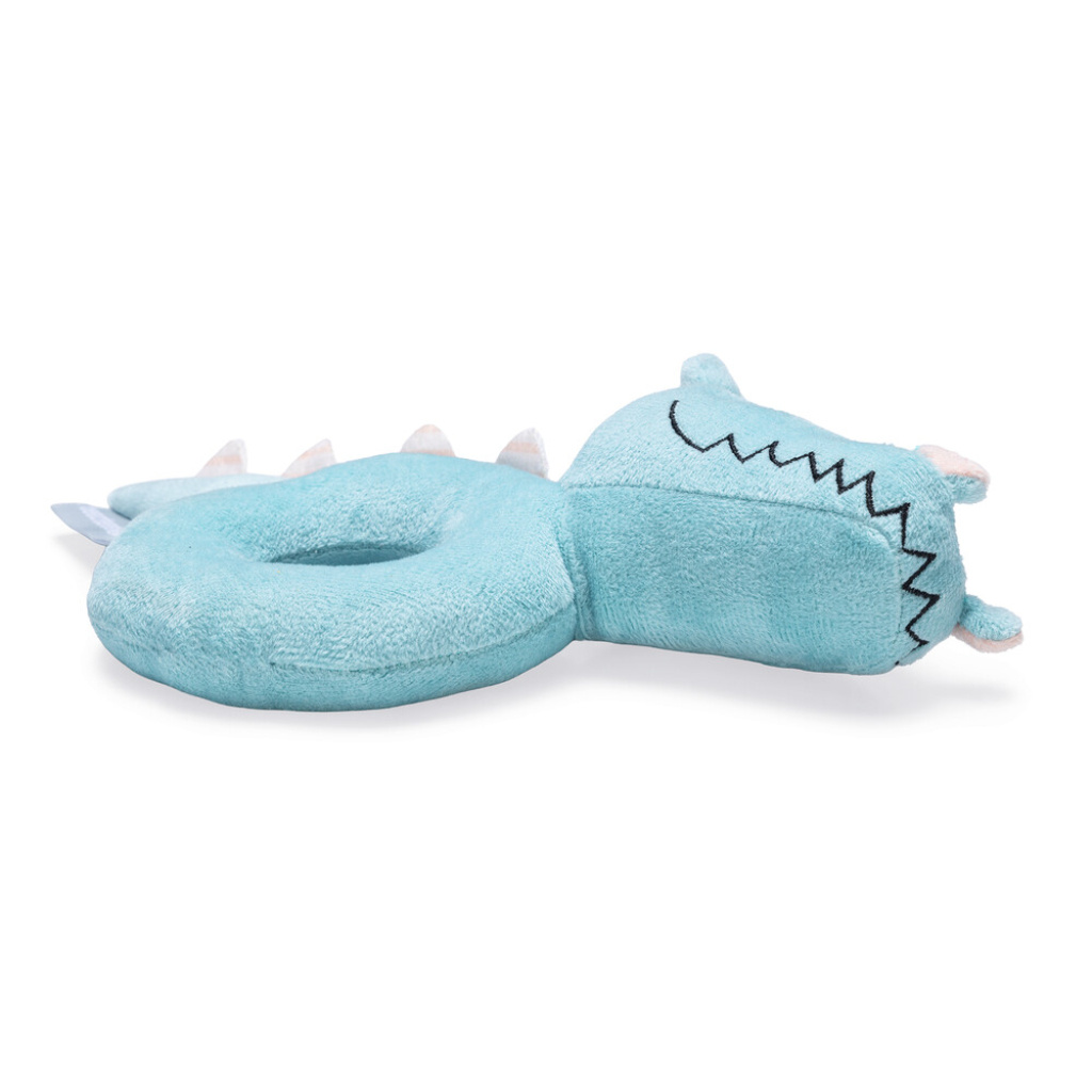 Beeztees Rattle Krokie Peluş Köpek Oyuncağı 16x18x8,5cm (Turkuaz)