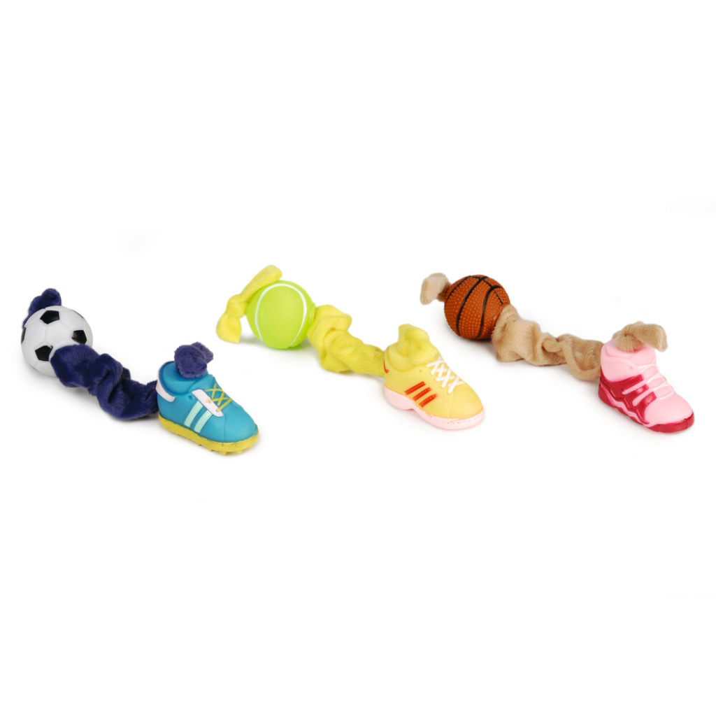 Beeztees Peluş Top Vinyl Ayakkabı Köpek Oyuncağı 27x11,5x4,5cm