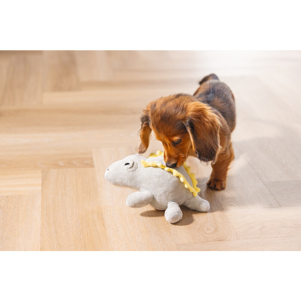 Beeztees Vince Peluş Dinazor Yavru Köpek Oyuncağı 19x14,5x9cm (Yeşil)