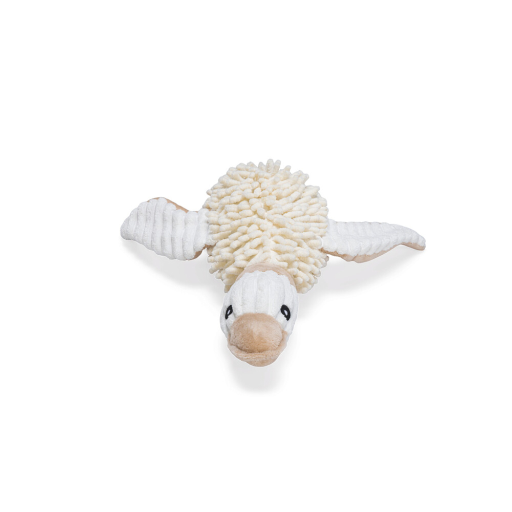 Beeztees Jago Peluş Ördek Köpek Oyuncağı 33x33x9cm (Beyaz)