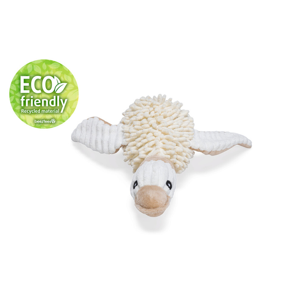 Beeztees Jago Peluş Ördek Köpek Oyuncağı 33x33x9cm (Beyaz)