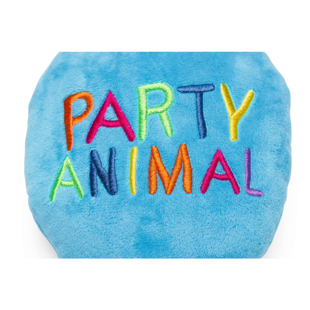 Beeztees Peluş Parti Balonu Köpek Oyuncağı 39x13x7,5cm (Mavi)