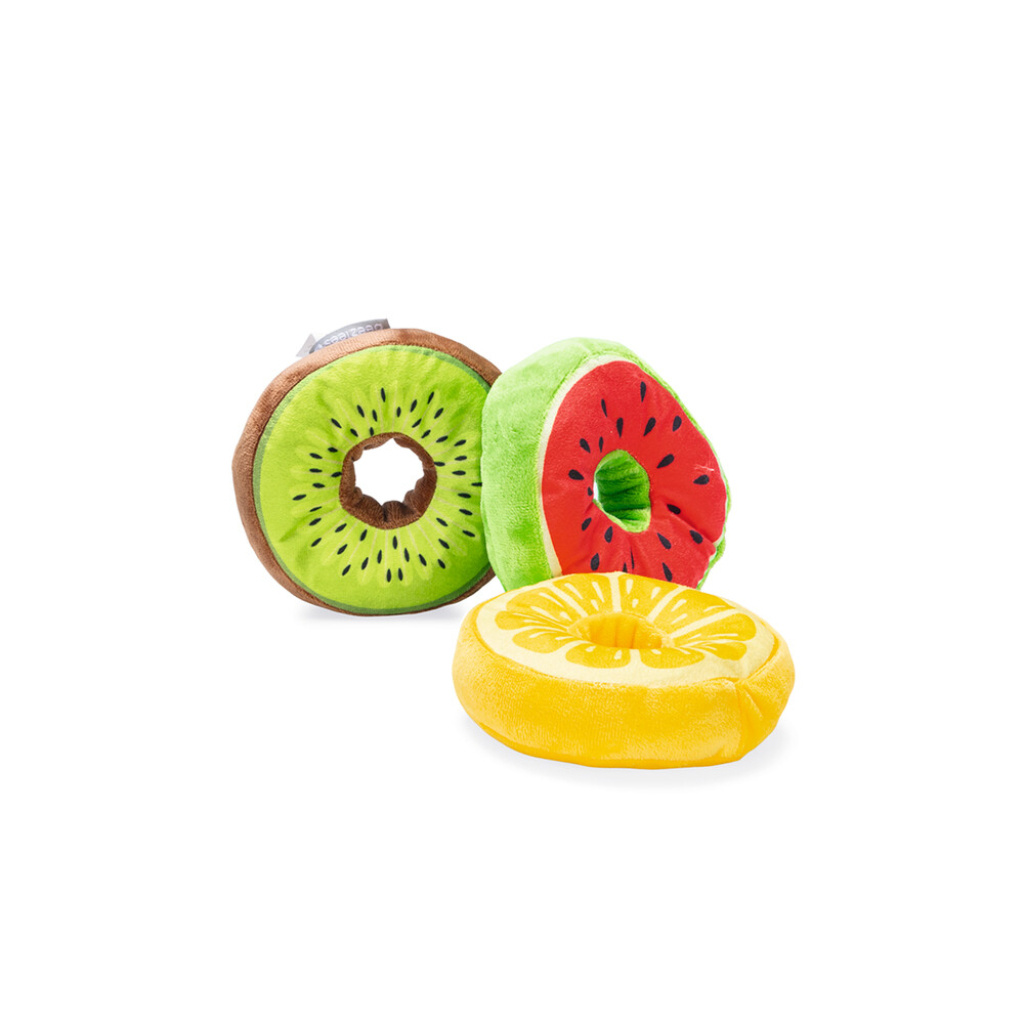 Beeztees Peluş Donut Köpek Oyuncağı 12x12x5Cm (Karışık Renkli)
