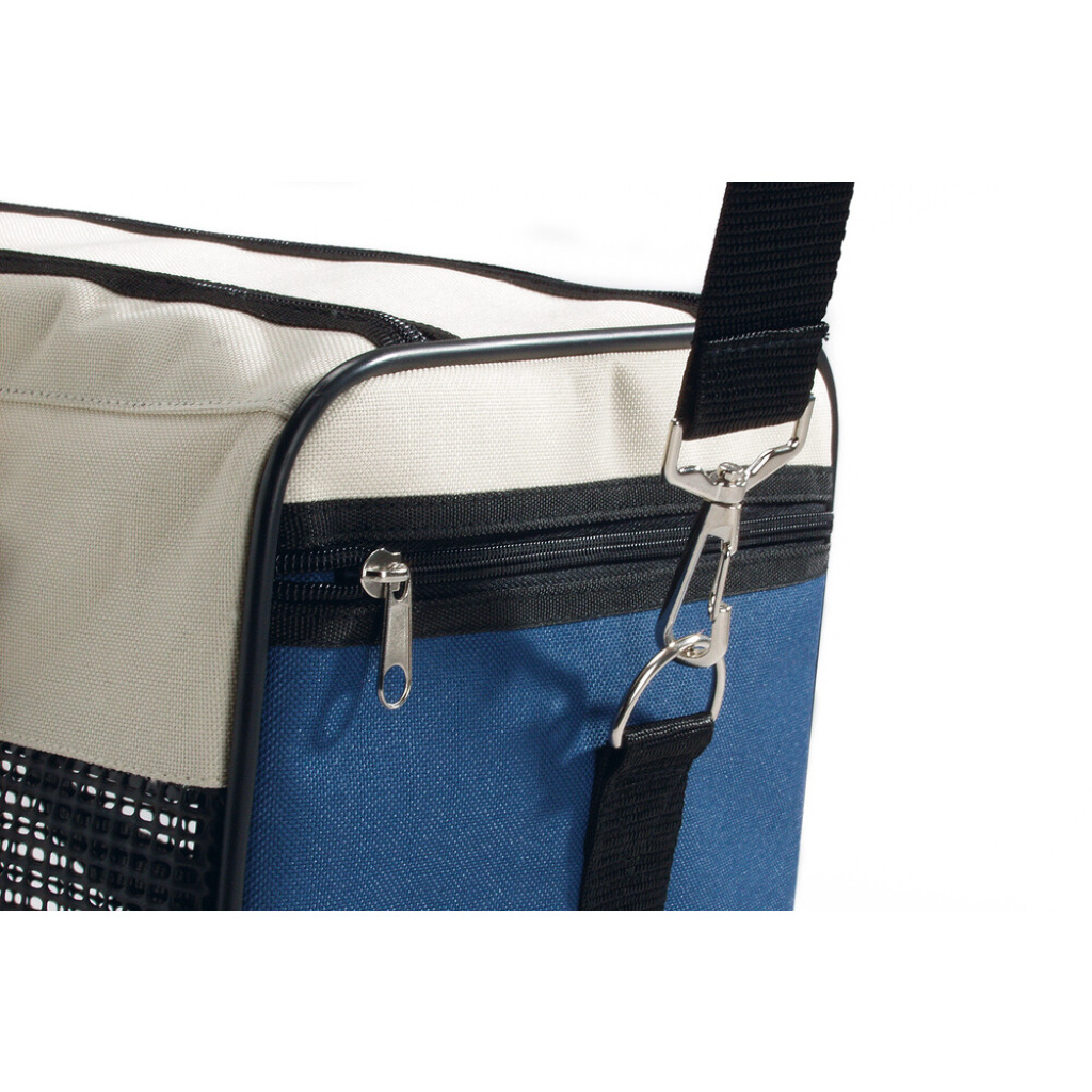 Beeztees Köpek Taşıma ve Seyahat Çantası 43x25x27cm (Mavi)