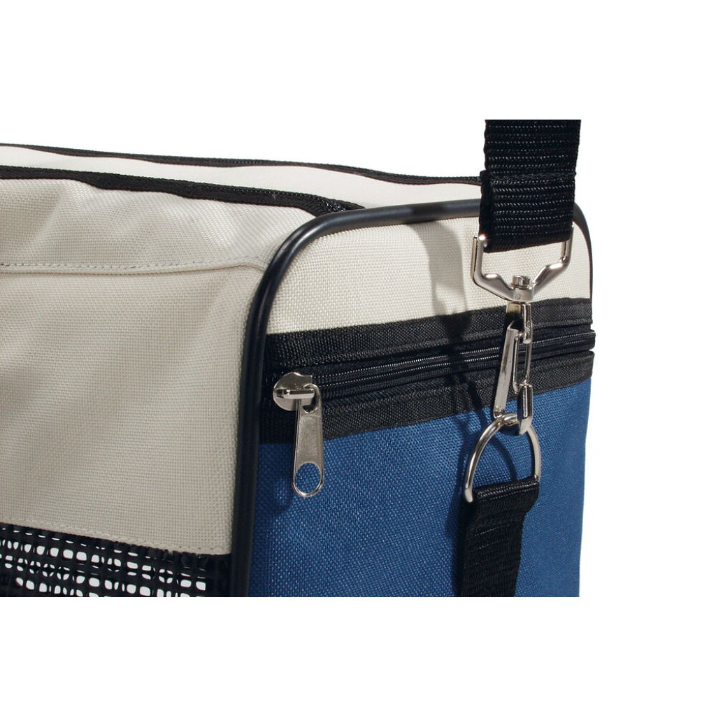 Beeztees Köpek Taşıma ve Seyahat Çantası 43x25x27cm (Mavi)