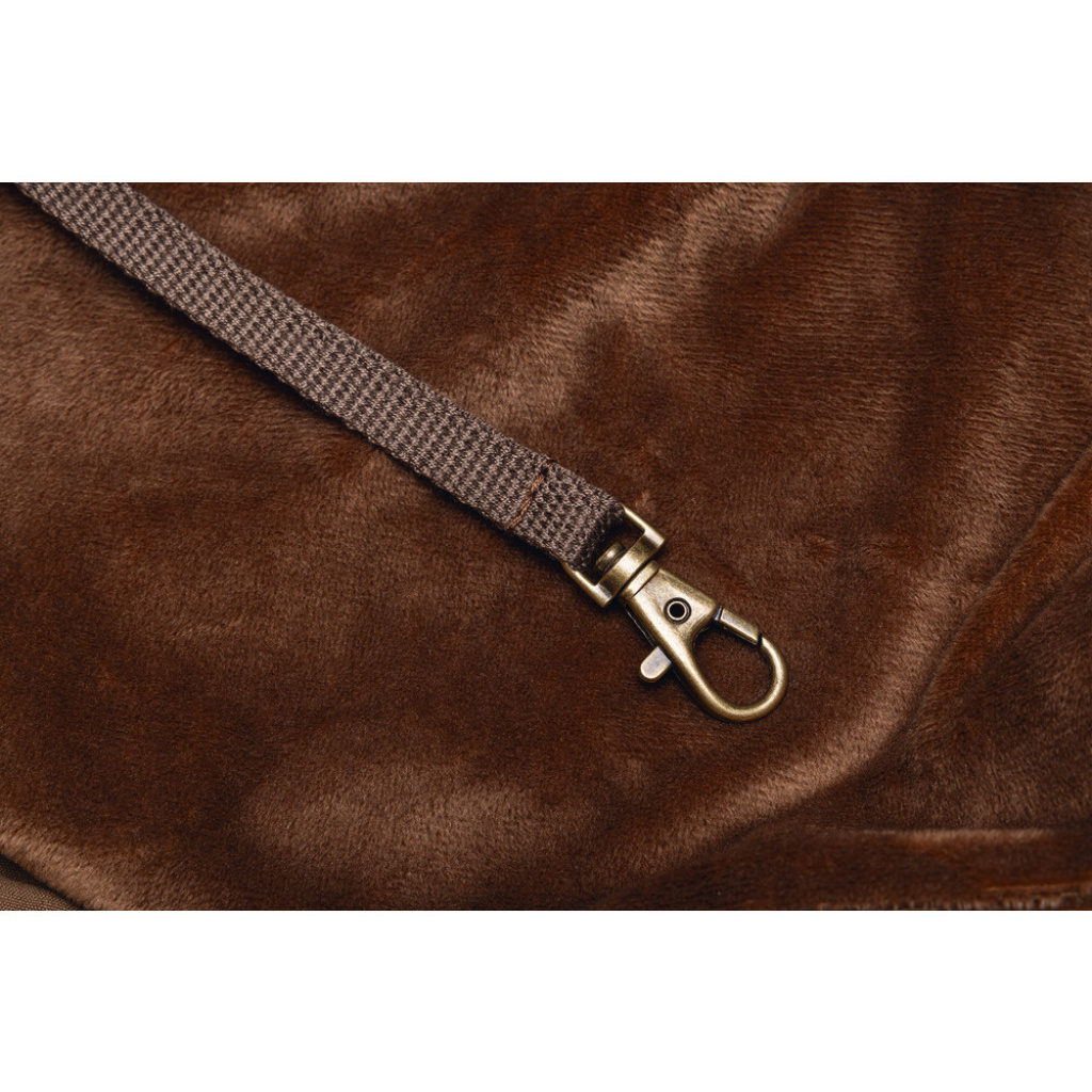 Beeztees Dbl Tebby Yıkanabilir Köpek Taşıma Çantası 43x15x35cm (Kahverengi)