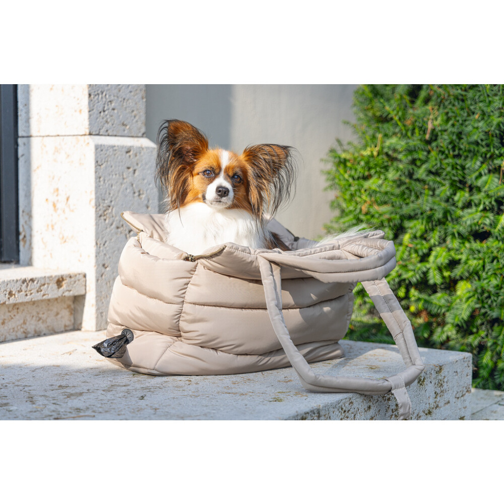 Beeztees Dbl Tico Yıkanabilir Köpek Taşıma Çantası 42x20x35cm (Bej)