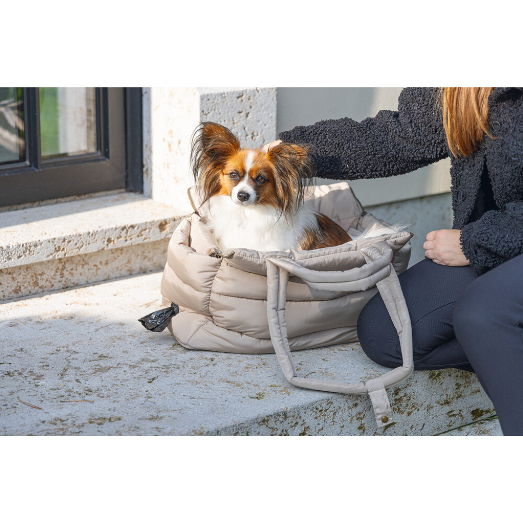 Beeztees Dbl Tico Yıkanabilir Köpek Taşıma Çantası 42x20x35cm (Bej)