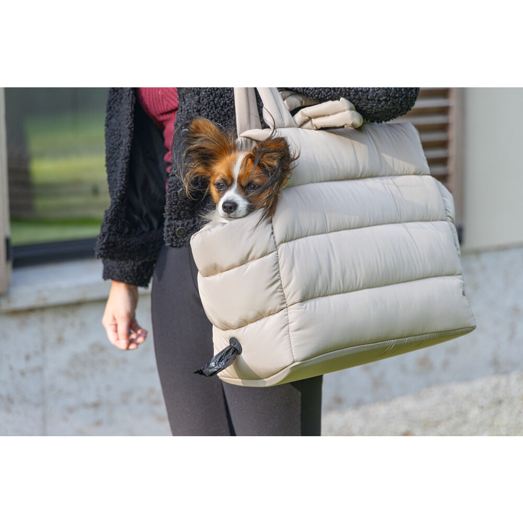 Beeztees Dbl Tico Yıkanabilir Köpek Taşıma Çantası 42x20x35cm (Bej)