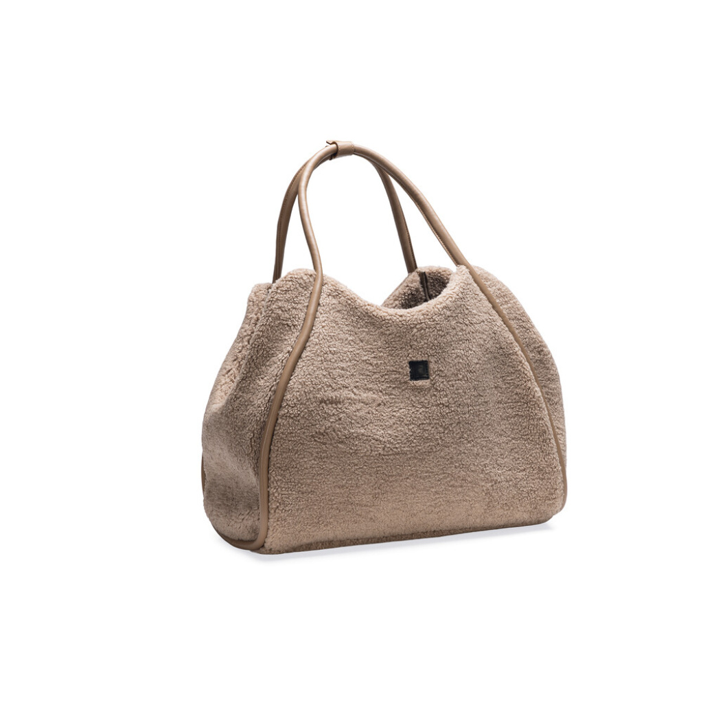 Beeztees Dbl Tebby Yıkanabilir Köpek Taşıma Çantası 43x15x35cm (Bej)