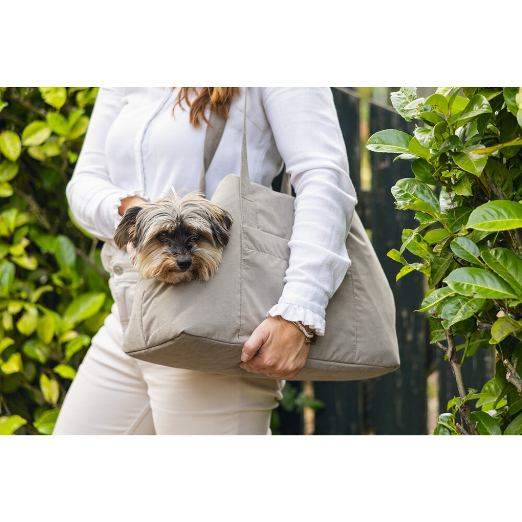Beeztees Dbl Bundu Yıkanabilir Köpek Taşıma Çantası 40x20x28cm (Bej)