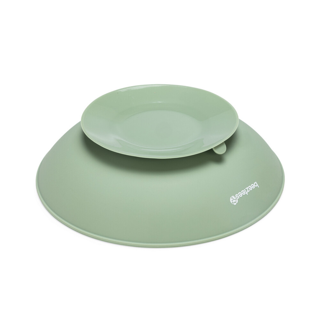 Beeztees Lick Silikon Yavru Köpek Mama Yeme Oyuncağı 19cm (Yeşil)