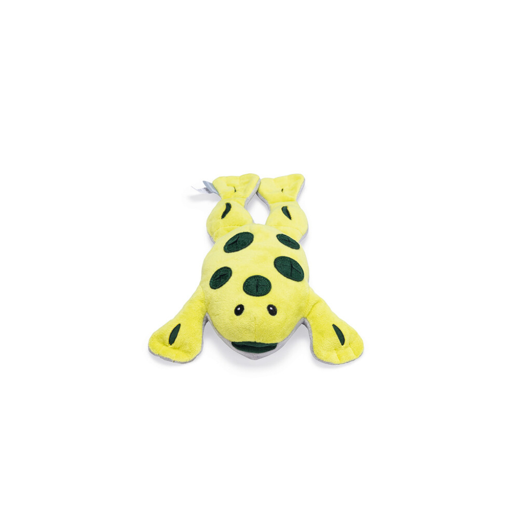 Beeztees Peluş Kurbağa Köpek Ödül Saklama Oyuncağı 31x20x7cm (Sarı)