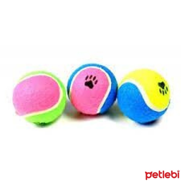 Beeztees Tenis Topu Köpek Oyuncağı 6cm (Karışık Renkli)