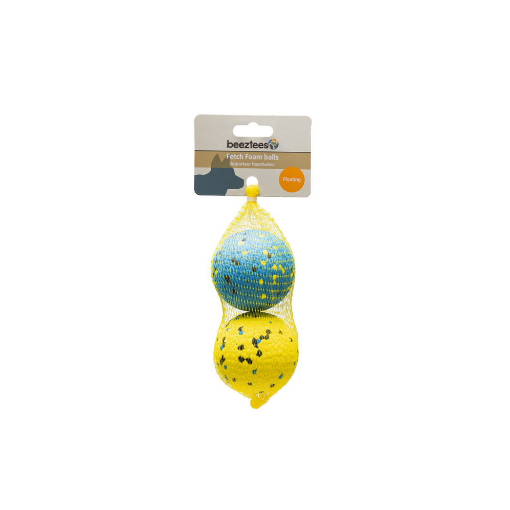 Beeztees Sünger Top Yüzen Köpek Oyuncağı 7cm (2 Adet)