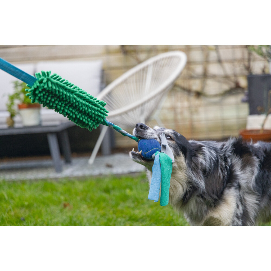 Beeztees Peluş Tenis Toplu Tut-Getir Köpek Oyuncağı 90x10x6cm