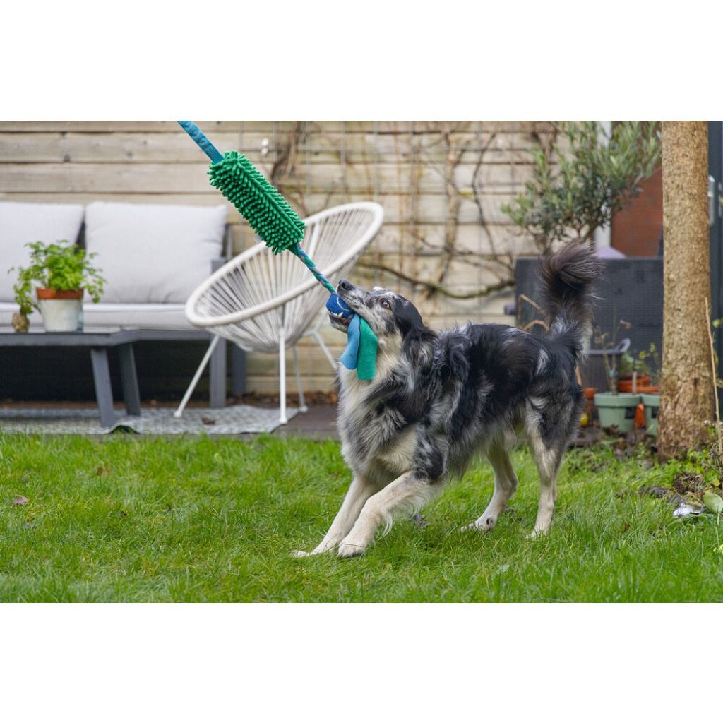 Beeztees Peluş Tenis Toplu Tut-Getir Köpek Oyuncağı 90x10x6cm