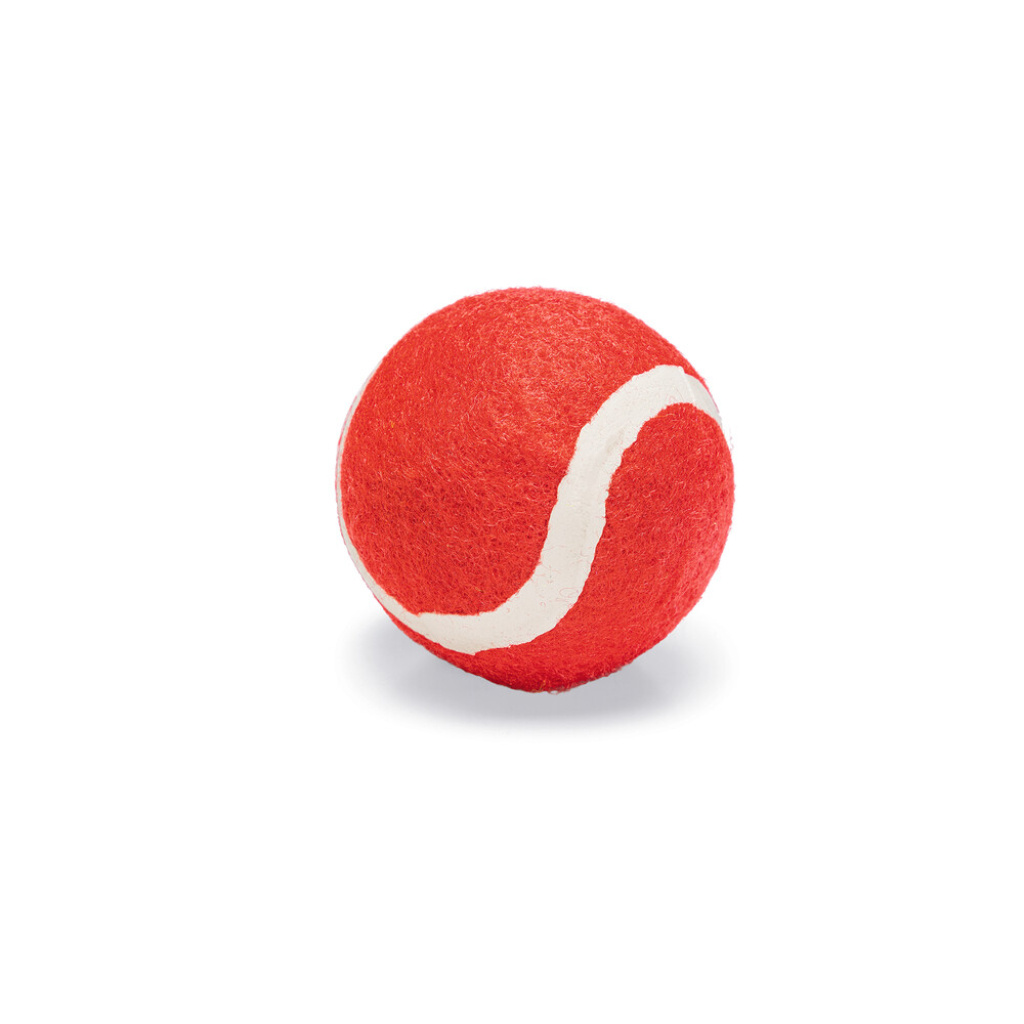 Beeztees Tenis Topları Köpek Oyuncağı 6,5cm (Kırmızı/Sarı) [6 Adet]