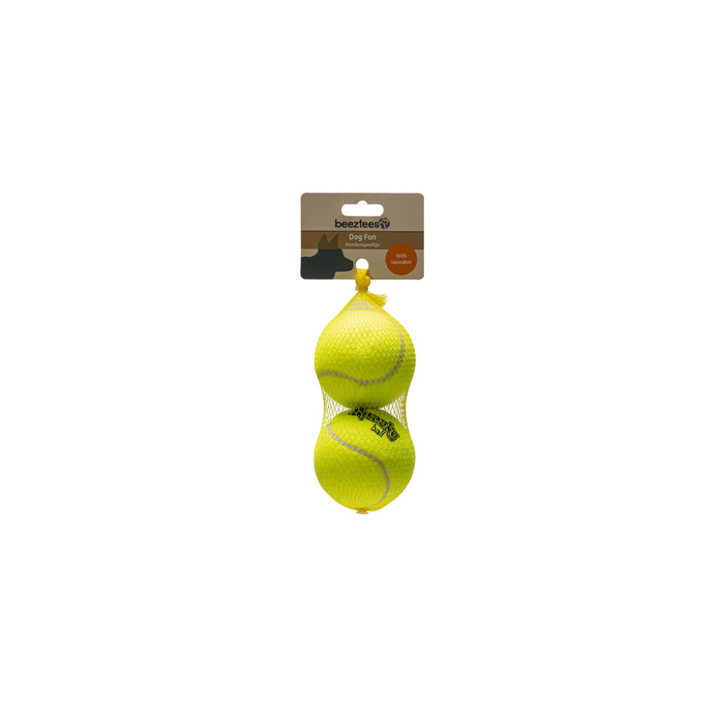 Beeztees Tenis Topu Sesli Köpek Oyuncağı 8cm (Sarı)