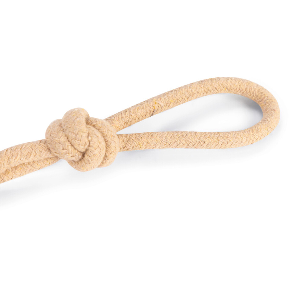 Beeztees Minus Kauçuk İpli Tenis Topu Köpek Oyuncağı 6,3cm (Gri)