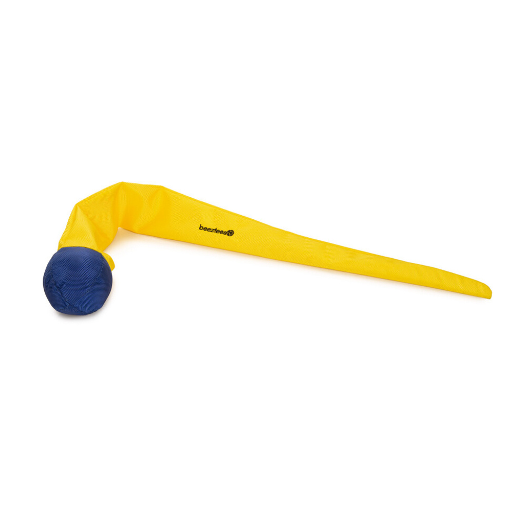 Beeztees Yüzen Top ve Kuyruklu Köpek Oyuncağı 77cm (Sarı)