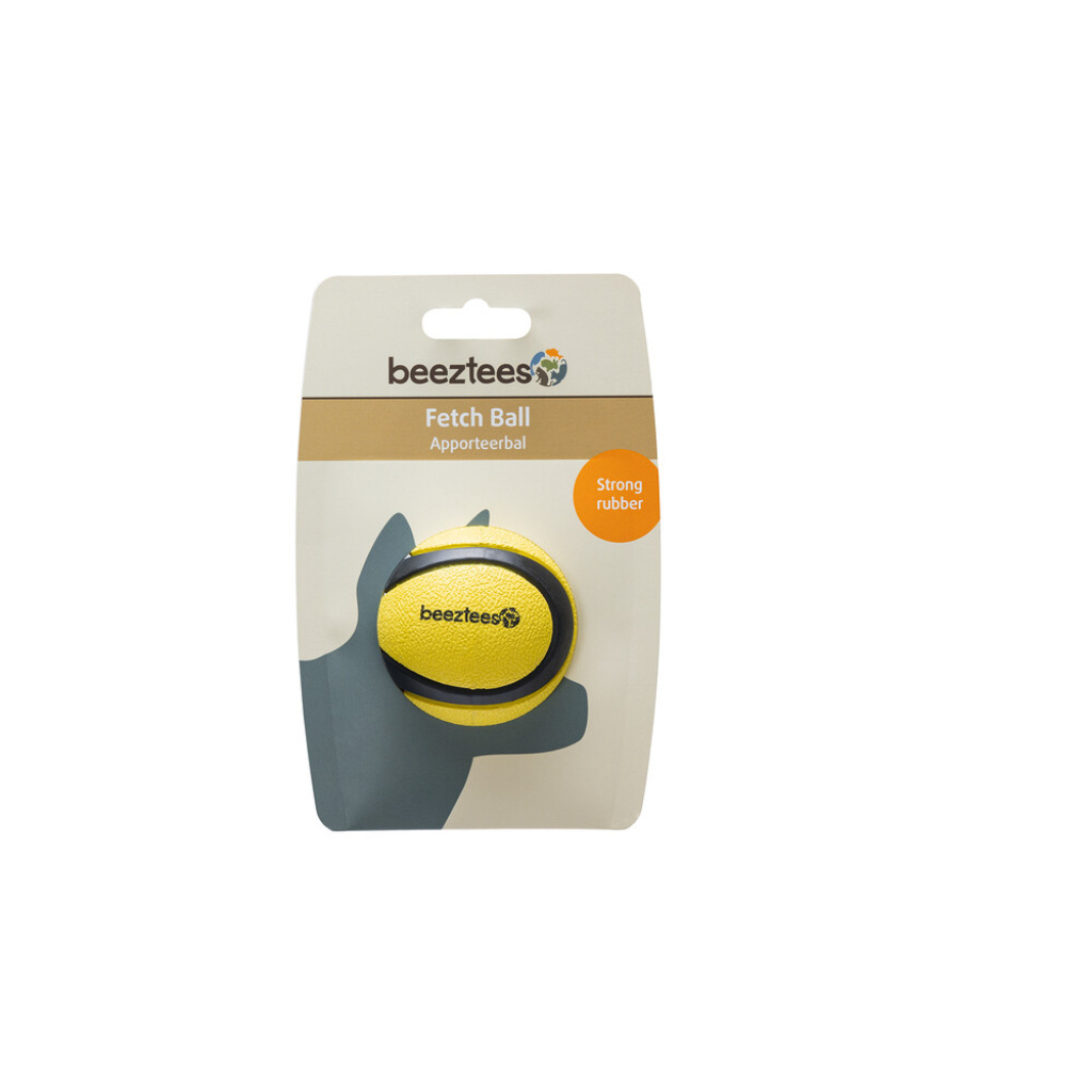 Beeztees Magnificent Kauçuk Tenis Topu Yüzen Köpek Oyuncağı 6,3cm (Sarı)
